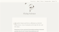 Desktop Screenshot of flyingscience.ch